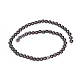 Non-magnetic Synthetic Hematite Beads Strands G-I273-06-2