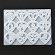 Stampi per ciondoli in silicone a forma di cuore con costellazione DIY-I065-12-3