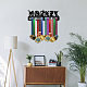 Sports Theme Iron Medal Hanger Holder Display Wall Rack ODIS-WH0021-641-5