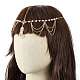 Cadena de la cabeza de la borla de las mujeres bohemias OHAR-WH0005-01G-5
