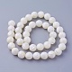 Chapelets de perles de coquillage SSHEL-E571-38-10mm-2