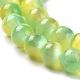 Natürliche selenitgefärbte Perlenstränge G-P493-02K-4