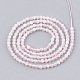 Chapelets de perles en quartz rose naturel X-G-T107-16-2