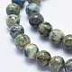 Brins de perles naturelles azurite k2 pierres G-K256-31-8mm-3