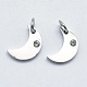 316 Surgical Stainless Steel Pendants STAS-K178-10P-1