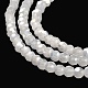 Supports de perles de verre imitation jade EGLA-A035-J3mm-B05-4