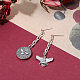 SHEGRACE 925 Sterling Silver Asymmetrical Earrings JE850A-5