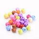 Solid Chunky Acrylic Ball Beads X-SACR-R812-6mm-M-2