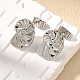 Orecchini in ottone&nbsp;EJEW-B118-05P-1