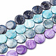 Chapelets de perles en coquille d'eau douce  SHEL-N020-1-02-1