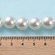 Cottura dipinto di perle di vetro perlato fili di perline rotondo X-HY-Q003-12mm-01-5
