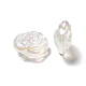 Placage uv perles acryliques transparentes PACR-M001-02-3