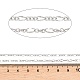 Figaroketten aus Edelstahl 304&nbsp;CHS-P028-13P-2