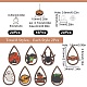 Sunnyclue DIY Kit de fabrication de boucles d'oreilles pendantes d'Halloween DIY-SC0021-79-2