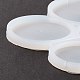Flache runde Form aus lebensmittelechtem Silikon für Lutscher DIY-D069-19-5