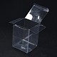 Rechteck transparente Kunststoff-PVC-Box-Geschenkverpackung CON-F013-01J-3