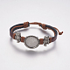 Genuine Cowhide Bracelet Making MAK-S059-17C-2