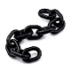 Handmade Spray Painted CCB Plastic Cable Chains AJEW-JB00736-2