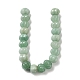 Chapelets de perles en aventurine vert naturel G-K335-02A-2