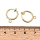 Ohrclips aus Messing&nbsp;KK-CBA2395-04G-3