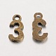 Num.3 Tibetan Style Alloy Charm Pendants PALLOY-K111-03AB-NR-2