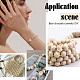SUNNYCLUE 48 Pcs 12 Styles Unfinished Natural Wood European Beads WOOD-SC0001-31-5