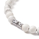 Abgestufte Perlenkette aus natürlichen und synthetischen gemischten Edelsteinen für Damen NJEW-JN04187-6