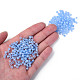 6/0 Imitation Jade Glass Seed Beads SEED-N004-006-17-5