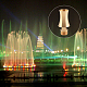 Ugelli per fontana regolabili in ottone AJEW-WH0092-20-5