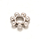 Flower Tibetan Style Alloy Bead Spacers TIBEB-ZN-26197-AS-RS-1