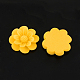 Flatback Resin Flower Cabochons CRES-S239-A15-1