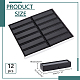 Коробки из искусственной кожи с прозрачным стеклянным окном CON-WH0095-118-2