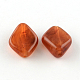 Rhombus Imitation Gemstone Acrylic Beads OACR-R041-14-1