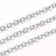 304 Stainless Steel Cable Chains CHS-K004-06P-0.6mm-1