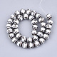 Chapelets de perles en verre électroplaqué EGLA-S177-07A-01-2