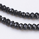Opaque Glass Beads Strands EGLA-K010-B10-3