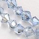 Faceted Bicone Glass Beads Strands EGLA-P017-4mm-13-2