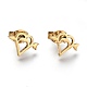 Valentine's Day 304 Stainless Steel Jewelry Sets SJEW-K154-30G-4