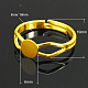 Componenti di anello in ottone X-KK-C3044-6mm-G-NF-1