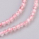 Natural Strawberry Quartz Beads Strands G-F568-074A-2mm-3