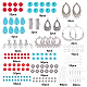 Kit per la creazione di orecchini pendenti fai da te sunnyclue DIY-SC0014-14-2
