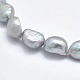 Brins de perles de culture d'eau douce naturelles PEAR-K003-17-3