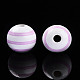 Perles de bois imprimées sur le thème de Pâques&nbsp;WOOD-T032-22K-2