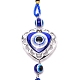 Alloy & Glass Pendant Decorations HJEW-WH0017-27-2