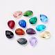 Faceted K9 Glass Pointed Back Cabochons RGLA-P015-1