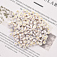 Perle acriliche bianche opache MACR-YW0001-21B-4