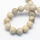 Natural Agate Round Beads Strands G-S154-2