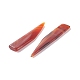Natural Red Agate Burnisher Polishing Knife DJEW-XCP0001-04-3