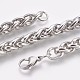 304 Stainless Steel Wheat Chain Bracelets BJEW-P235-08P-3