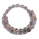 Natural Grey Agate Beads Strands G-S359-125-2